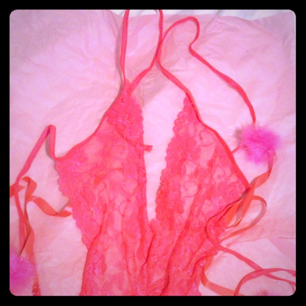 Never worn Yandy pom pom Lingerie